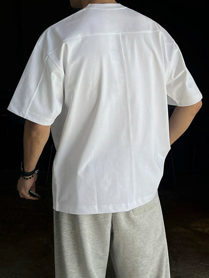 Plain Oversize Short Sleeve T-Shirt WN20294