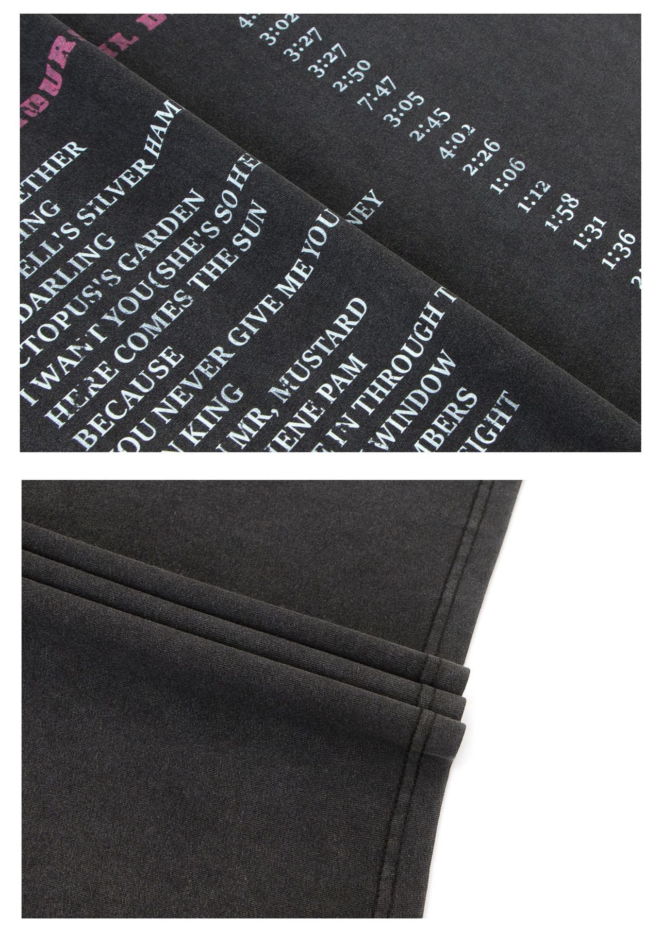 Washed Graphic Letter Sleeveless T-Shirt WN26171