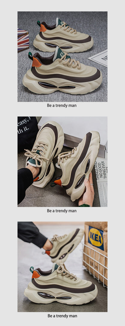 Korean Style Thick Sole Running Dad Shoes WN23392