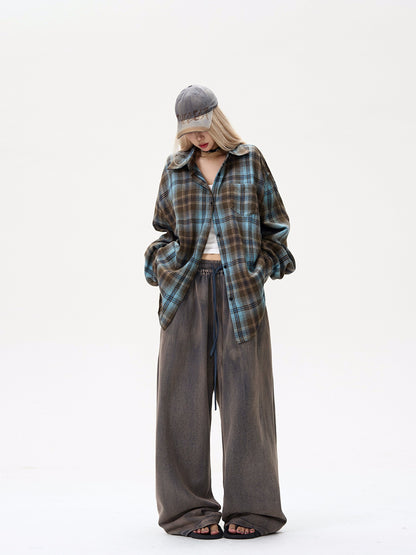 Tie Dye Wide Leg Sweatpants WN8449