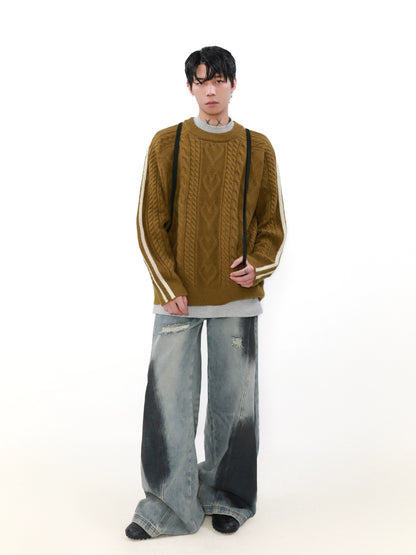 Oversize Knit Sweater WN8295