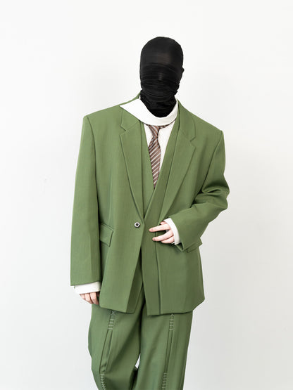 Exposed Seam Tailored Jacket & Exposed Seam Trousers Setup WN23611