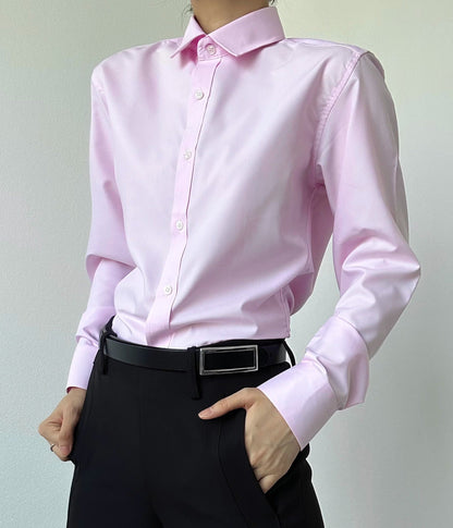 Plain Long Sleeve Shirt WN19636
