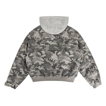 Camuflaje Chaqueta acolchada engrosada WN11313