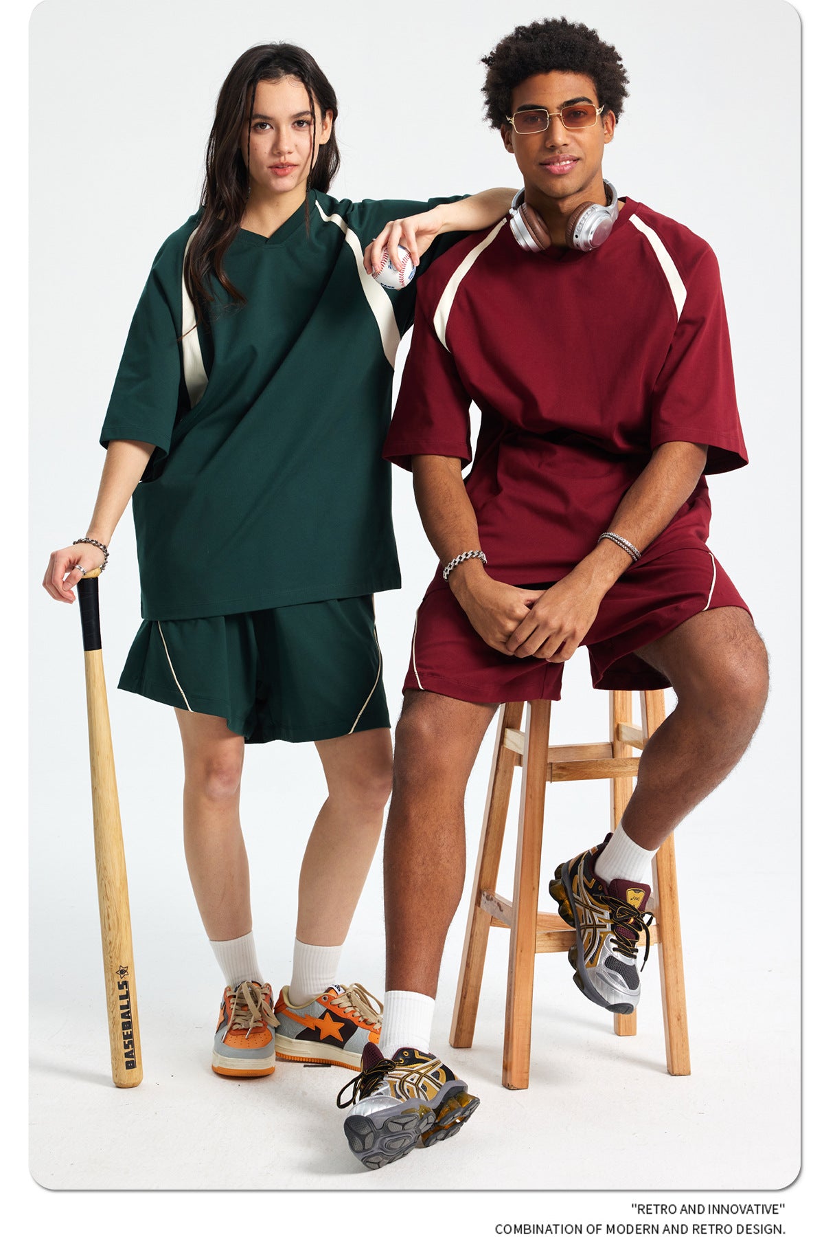 Quick-Dry Breathable Short Sleeve T-Shirt & Half Pants Setup WN16268