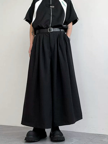 Wide Leg Hakama Trousers WN19320