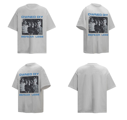 Washed Kids Photo Print Oversize Short Sleeve T-Shirt WN26322