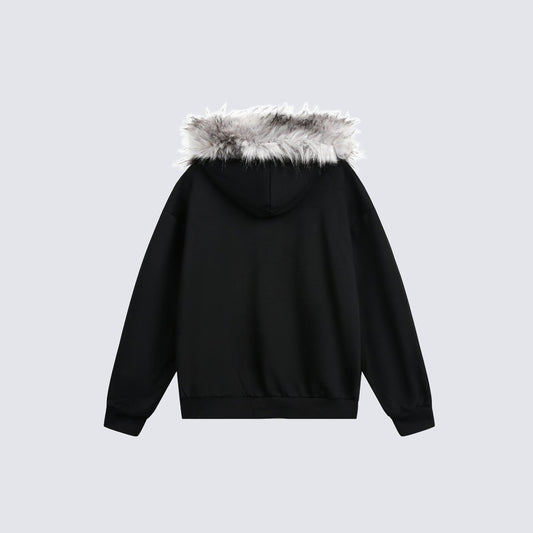 Graphic Print Pullover Hoodie WN27856