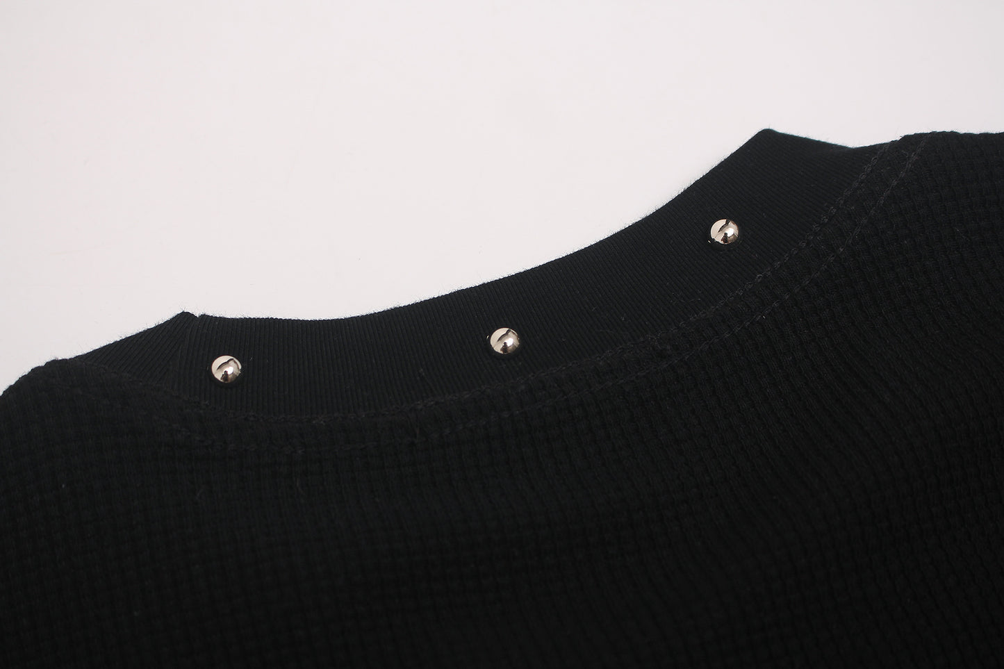 Cross Figure Studs Short Sleeve T-Shirt WN25486