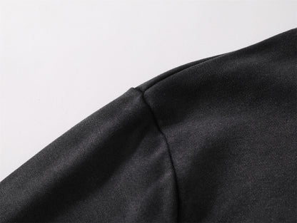 Washed Letter Embroidery Oversize Hoodie WN11515