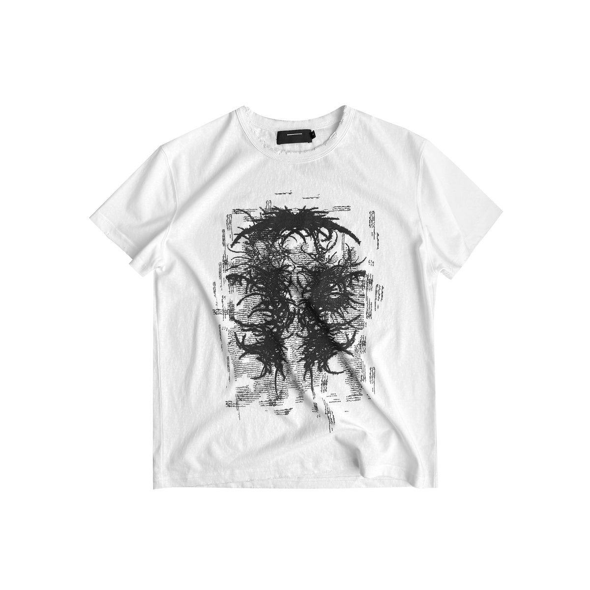 Erosion Graphic Damage Short Sleeve T-Shirt WN27063