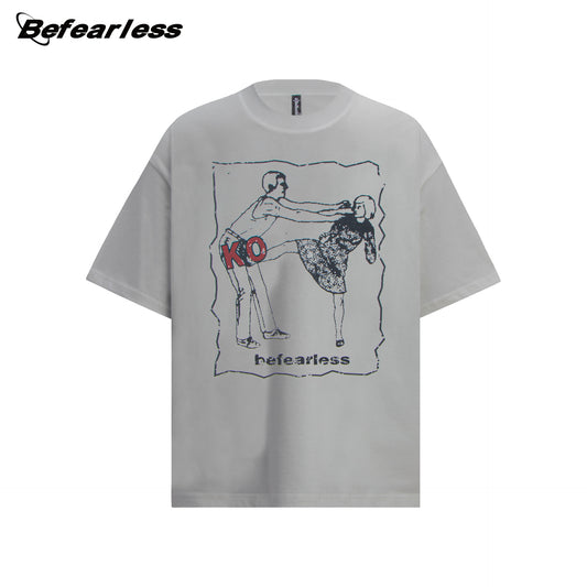 Graffiti Art Graphic Short Sleeve T-Shirt WN26276