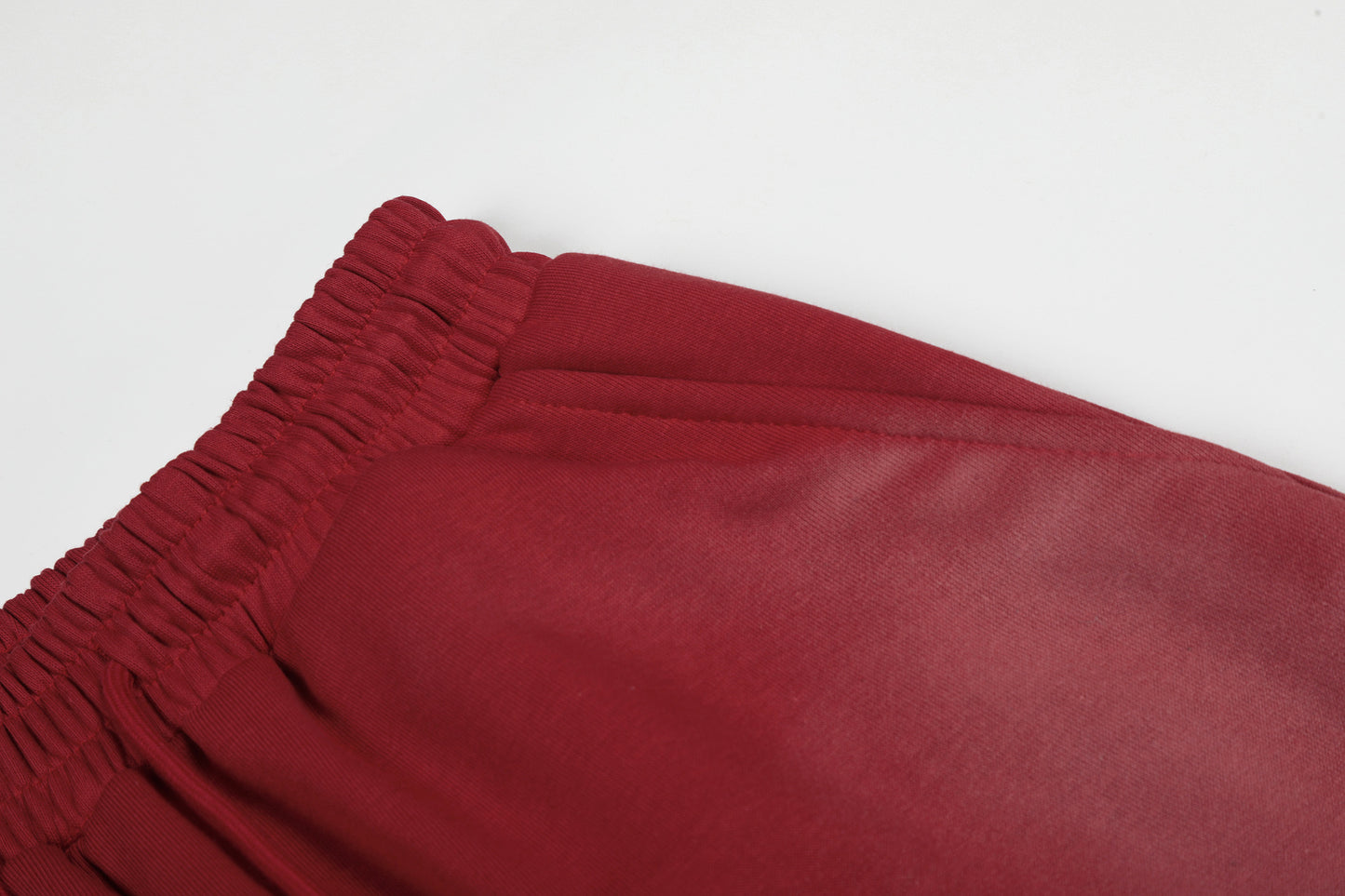 Washed Gradient Logo Print Wide Leg Sporty Pants WN25526