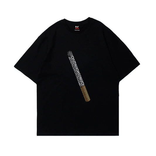 Oversize Portrait Print Short Sleeve T-Shirt WN16613