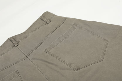 Studs Detail Wide Leg Pants WN25433
