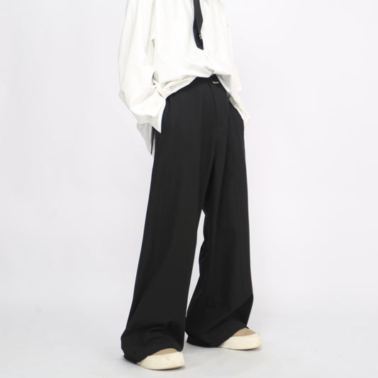 Wide-Leg Straight Trousers WN8399