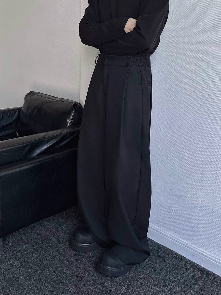 Deconstructed Wide Leg Trousersnts WN19355