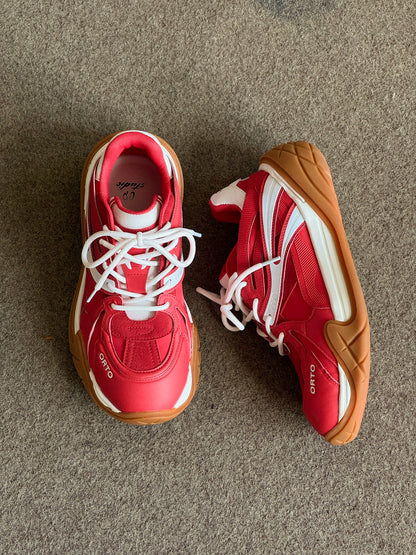 Thick Sole Sporty Training Sneakers WN21256