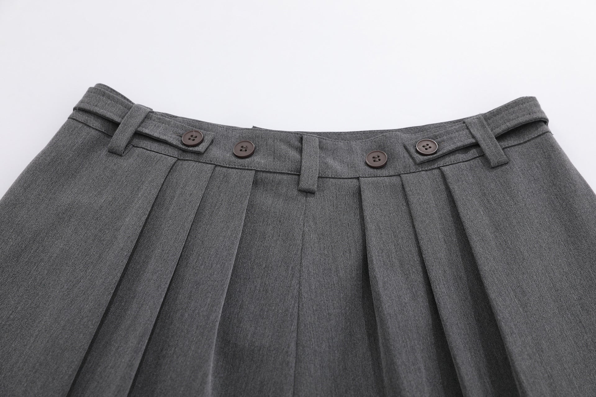 Drape Cropped Half Trousers WN25750 – WONDER NOAH