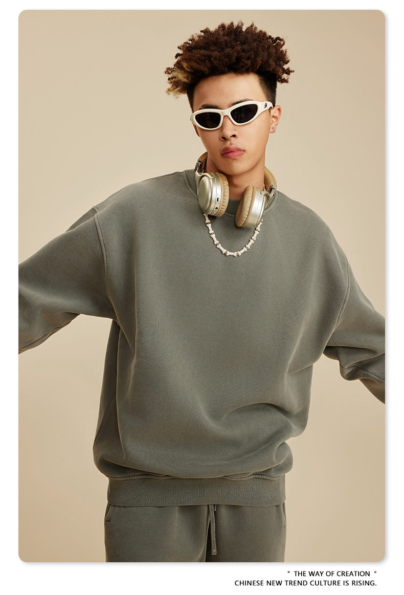 Oversize Washed Sweatshirt WN6028