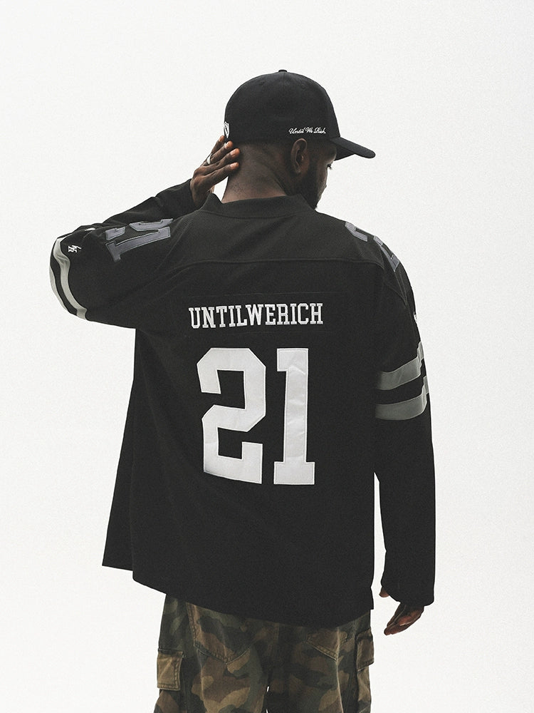 Mesh Sporty Jersey Long Sleeve T-Shirt WN17721