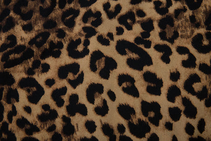 Oversize Leopard Print Short Sleeve Shirt WN13108