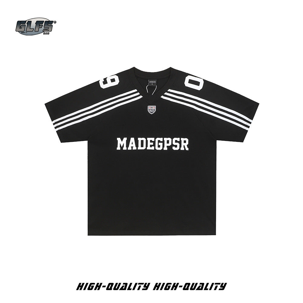 Heavyweight Sporty Ribbed Short Sleeve T-Shirt WN26496