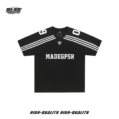 Heavyweight Sporty Ribbed Short Sleeve T-Shirt WN26496
