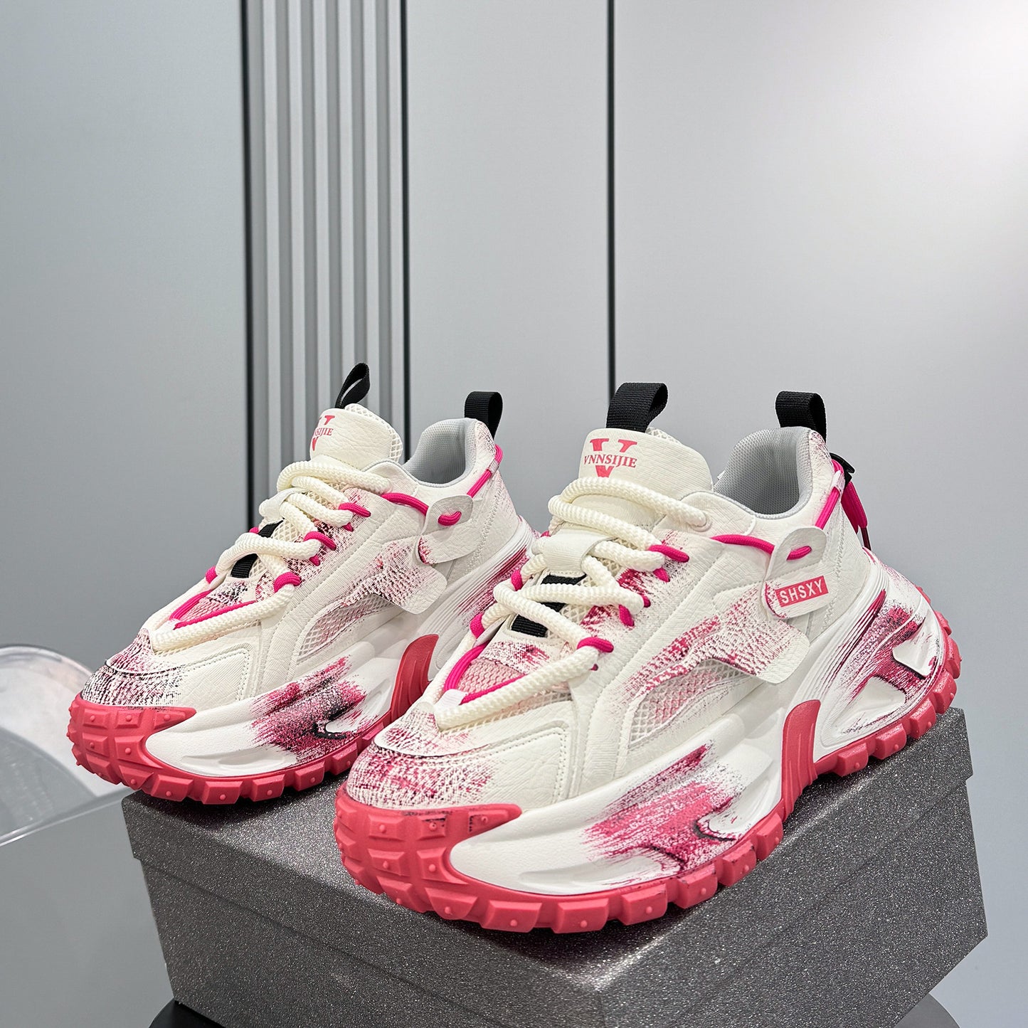 Paint Mesh Dad Sneakers WN24741