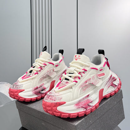 Paint Mesh Dad Sneakers WN24741
