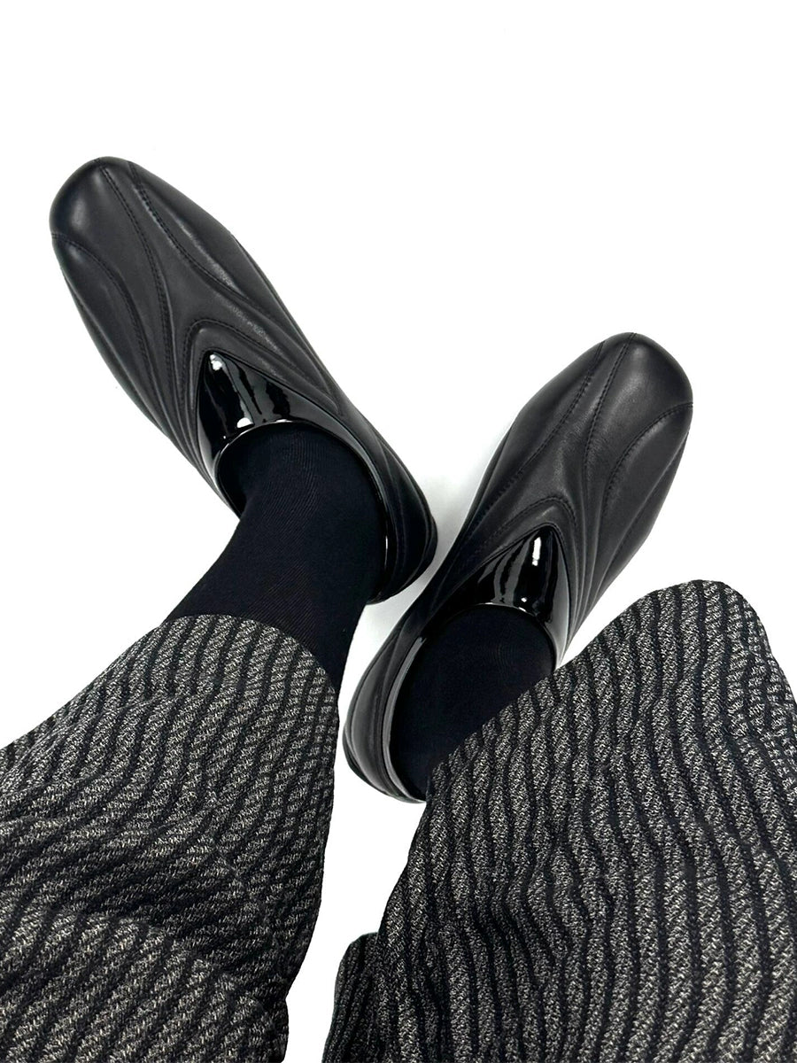 Leather Trainer Loafers WN20797