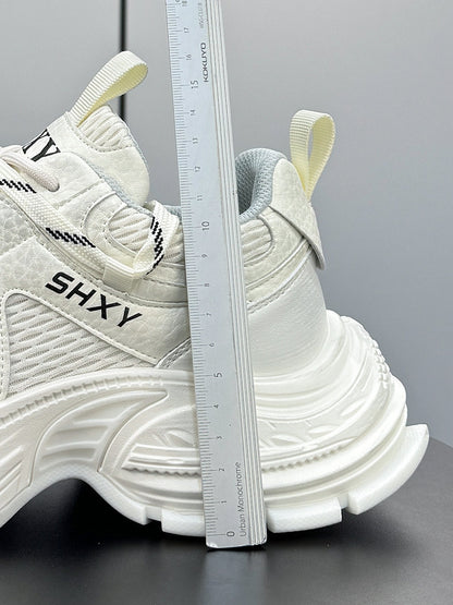 Breathable Platform Height-Increasing Dad Sneakers WN24739