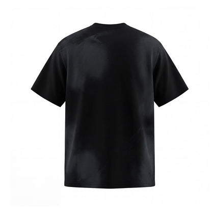 Washed Graphic Print Short Sleeve T-Shirt WN25744