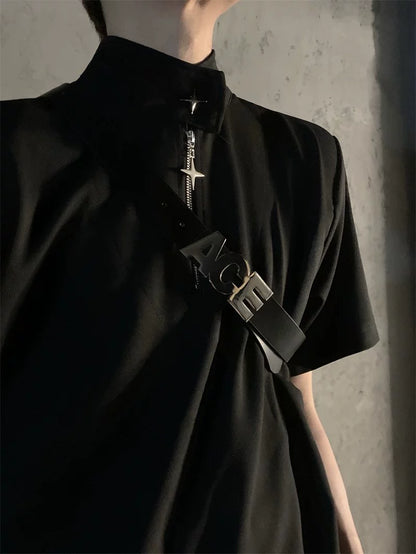 3D Metal Buckle PU Leather Belt WN20037