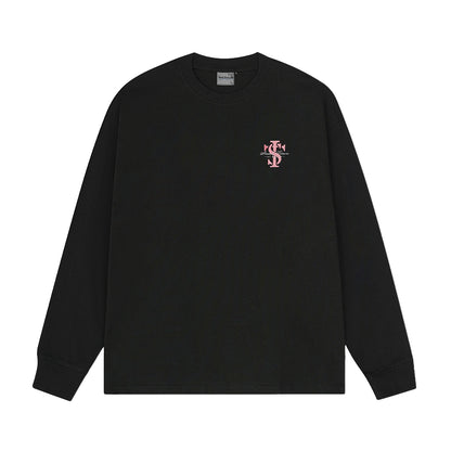 Embroidery Logo Long Sleeve T-Shirt WN12026