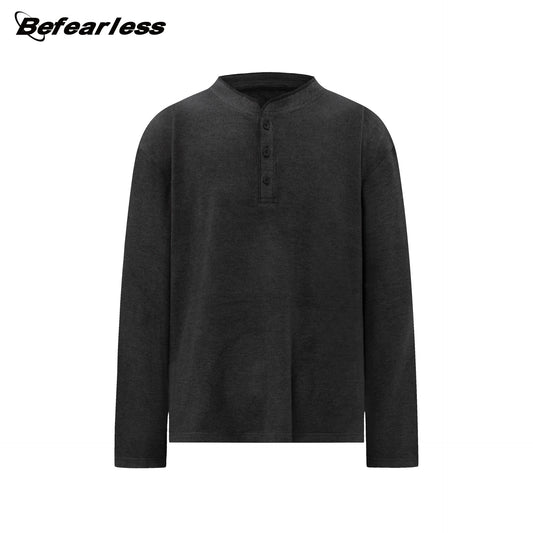 Henley Long Sleeve T-Shirt WN26271