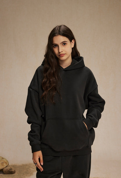 Oversize Plain Hoodie WN9968