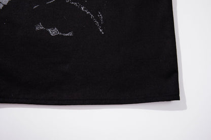 Star Letter Photo Print Short Sleeve Shirt WN25631