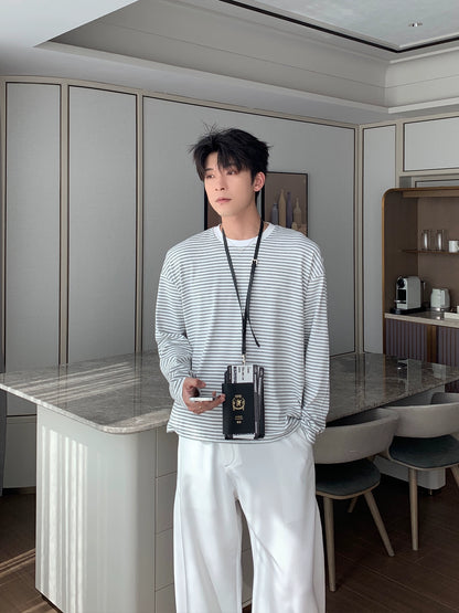 Striped Long Sleeve T-Shirt WN20486