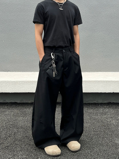 Draping Wide Leg Trousers WN19398