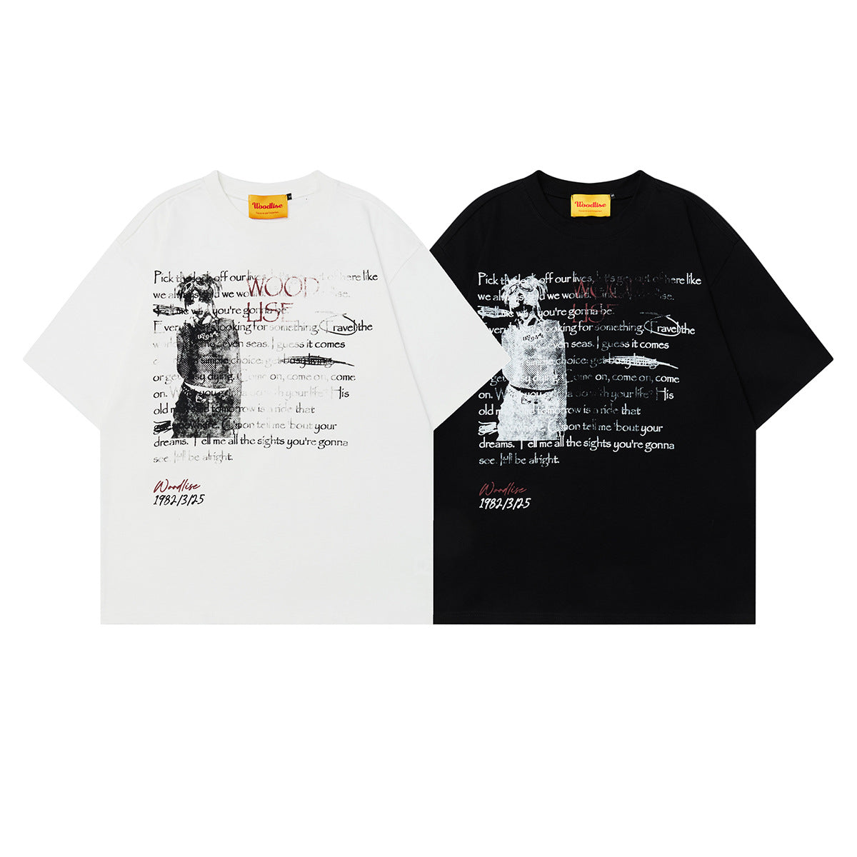 Graphic Letter Print Short Sleeve T-Shirt WN26028