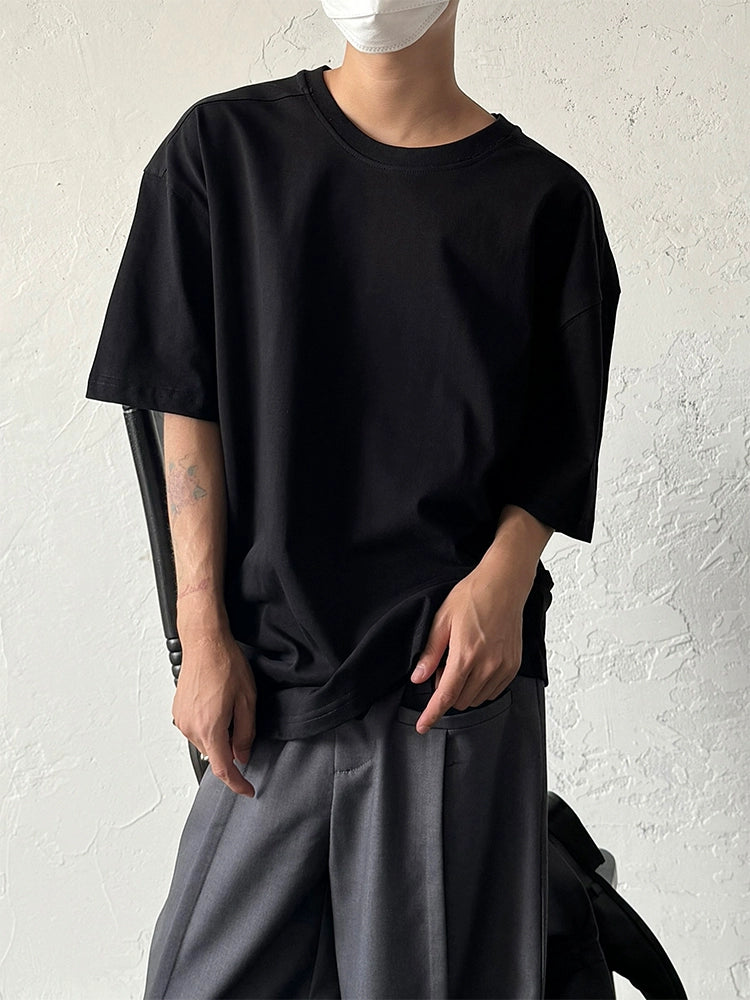 Simple Basic Short Sleeve T-Shirt WN19968