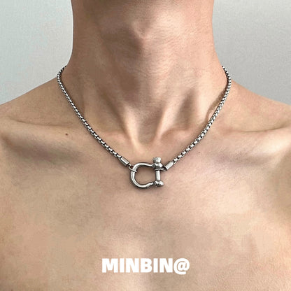 Buckle Design Necklace WN19212