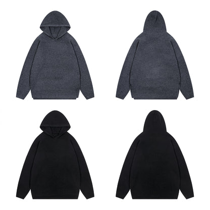Oversize Knit Hoodie WN11552