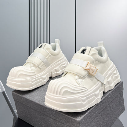 Strap Buckle Chunky Sole Sneakers WN24588