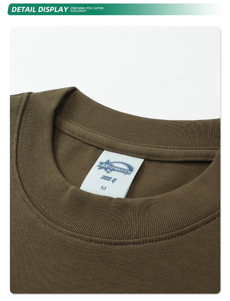 Fake Layered Round Neck Long Sleeve T-Shirt WN7798