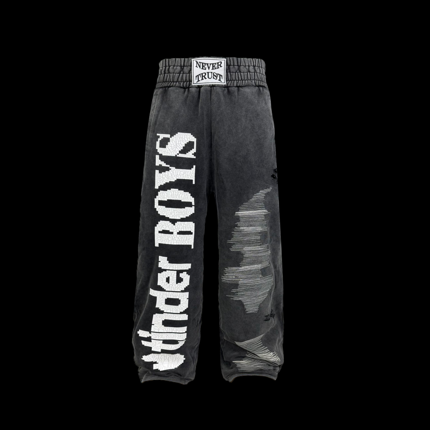 Heavyweight Washed Damage Sweatpants WN20955