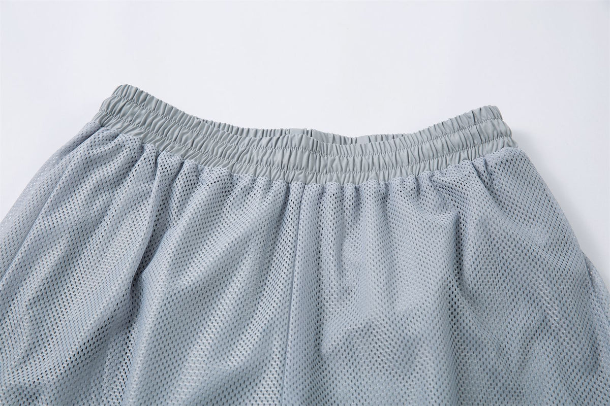 Lightweight Pleats Wide Leg Cargo Pants WN26862
