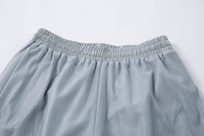 Lightweight Pleats Wide Leg Cargo Pants WN26862