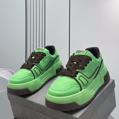 Thick-Sole Height-Increasing Skate Sneakers WN24742